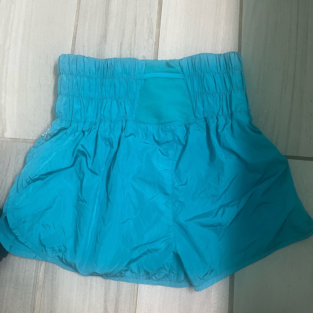 Free People: The Way Home Shorts (Teal)
